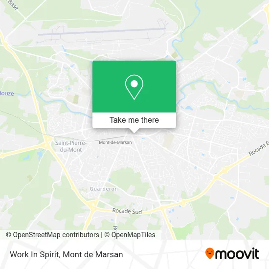 Work In Spirit map