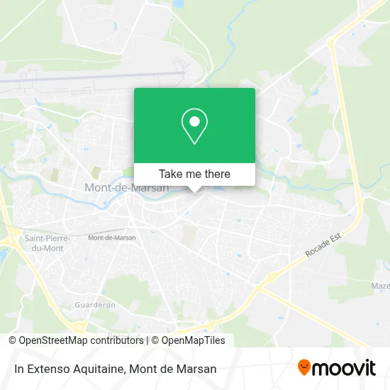 In Extenso Aquitaine map