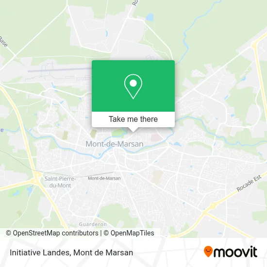 Initiative Landes map