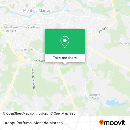 Adopt Parfums map