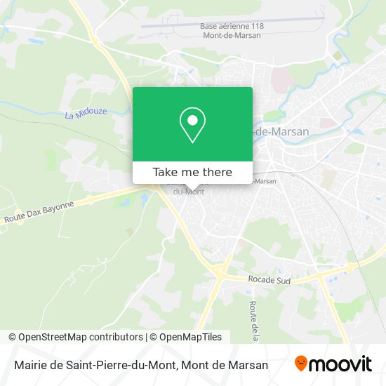 Mairie de Saint-Pierre-du-Mont map