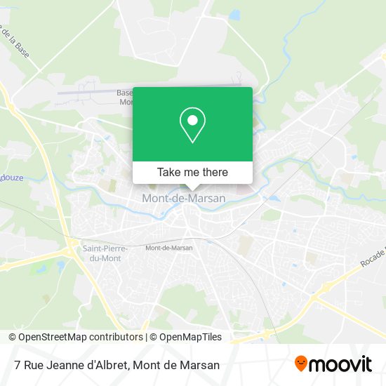 7 Rue Jeanne d'Albret map