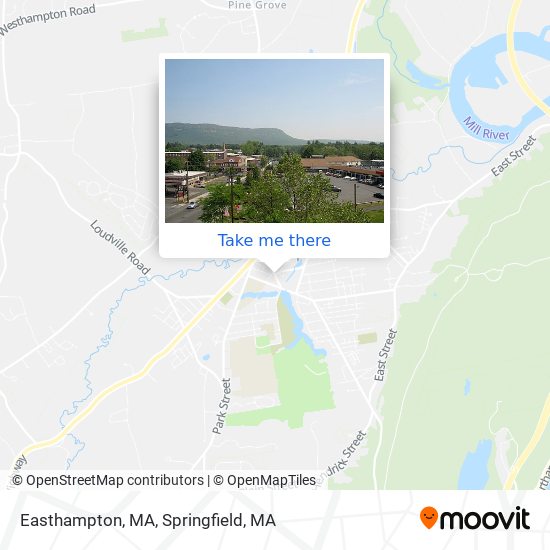 How to get to Easthampton, MA in Easthampton Town by Bus