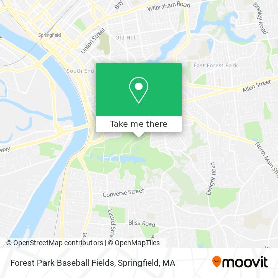 Forest Park Map Springfield Ma Danlctrbiehiem