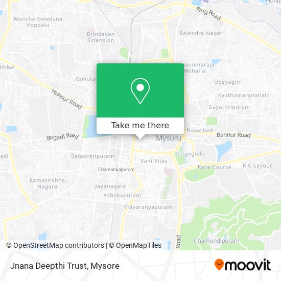 Jnana Deepthi Trust map