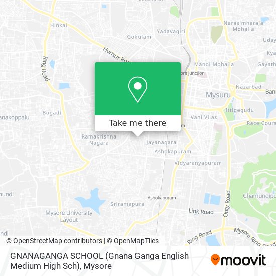 GNANAGANGA SCHOOL (Gnana Ganga English Medium High Sch) map