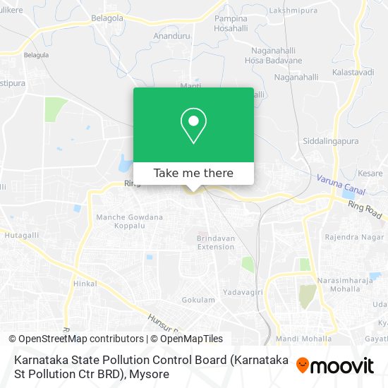 Karnataka State Pollution Control Board (Karnataka St Pollution Ctr BRD) map