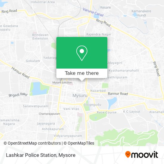 Lashkar Police Station map