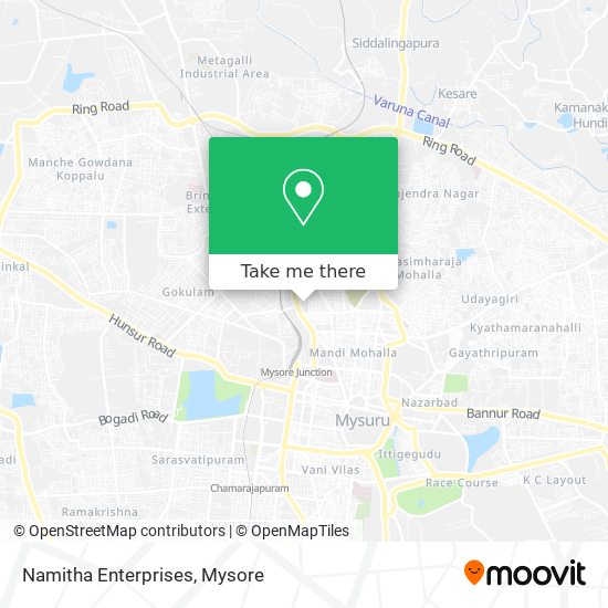 Namitha Enterprises map