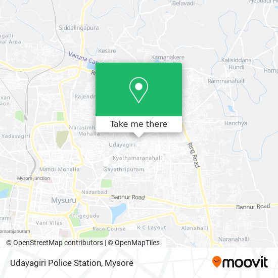 Udayagiri Police Station map