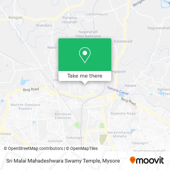 Sri Malai Mahadeshwara Swamy Temple map