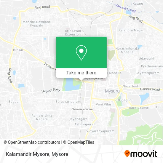 Kalamandir Mysore map
