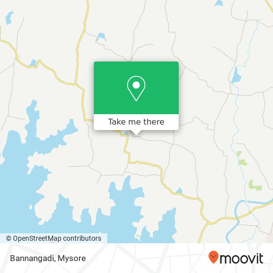 Bannangadi map
