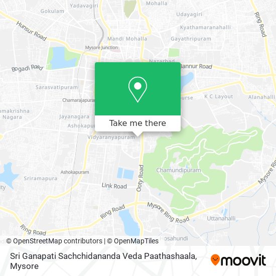 Sri Ganapati Sachchidananda Veda Paathashaala map