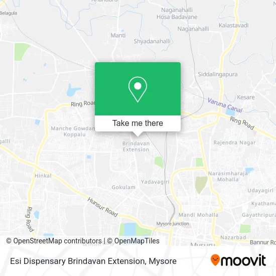 Esi Dispensary Brindavan Extension map