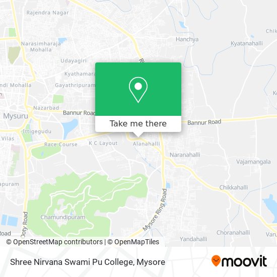 Shree Nirvana Swami Pu College map