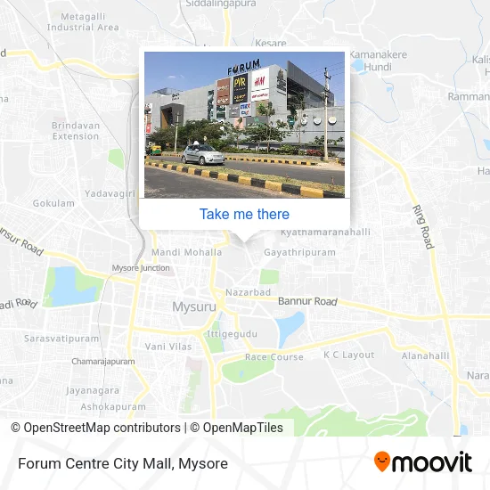 Forum Centre City Mall map