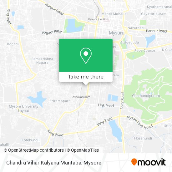 Chandra Vihar Kalyana Mantapa map