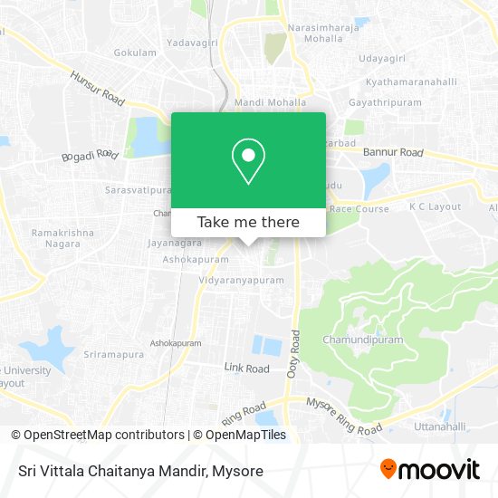 Sri Vittala Chaitanya Mandir map