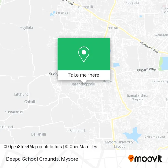 Deepa School Grounds map