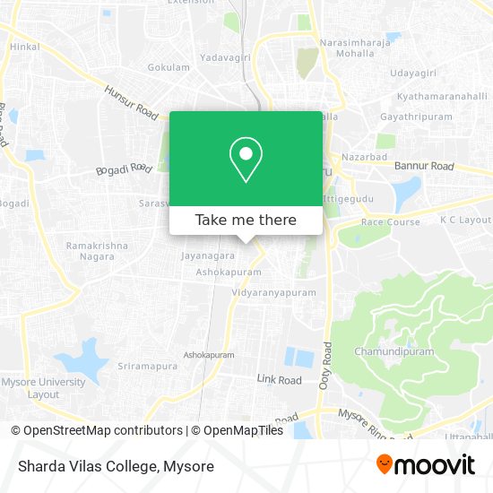 Sharda Vilas College map