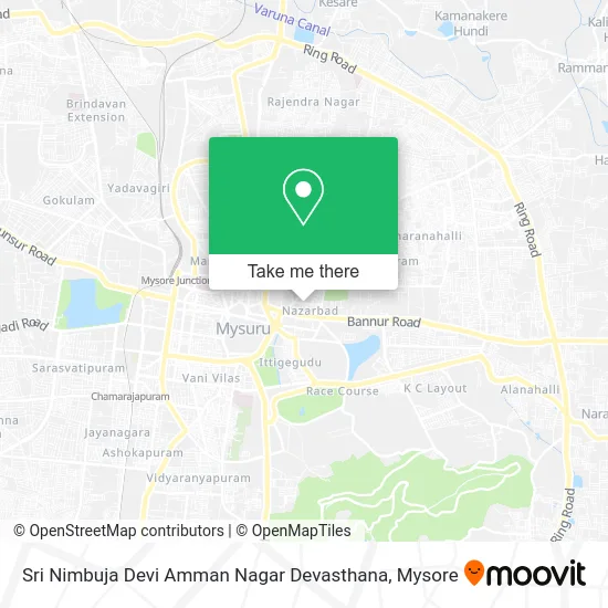 Sri Nimbuja Devi Amman Nagar Devasthana map