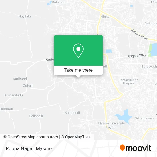 Roopa Nagar map