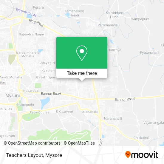 Teachers Layout map