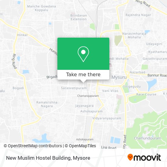 New Muslim Hostel Building map