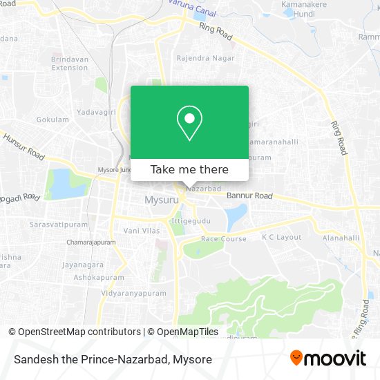 Sandesh the Prince-Nazarbad map