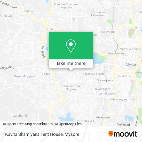 Kavita Shamiyana Tent House map