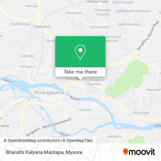 Bharathi Kalyana Mantapa map