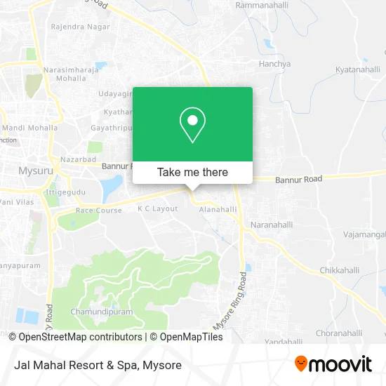 Jal Mahal Resort & Spa map