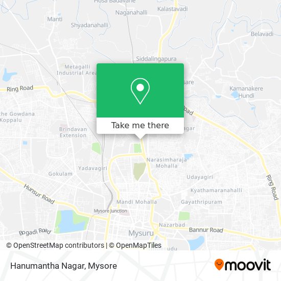 Hanumantha Nagar map