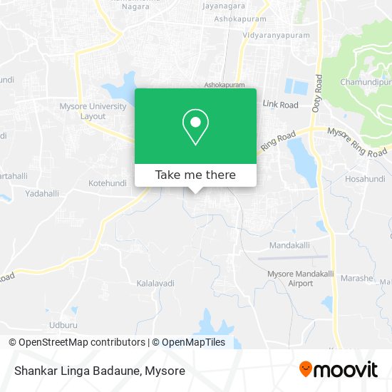 Shankar Linga Badaune map