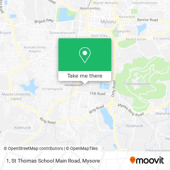 1, St Thomas School Main Road map