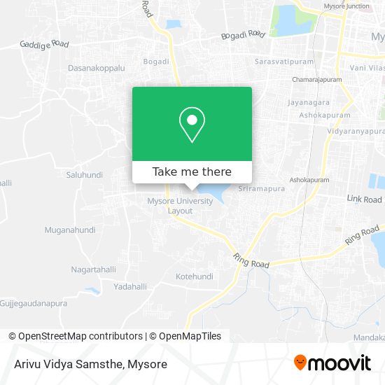 Arivu Vidya Samsthe map