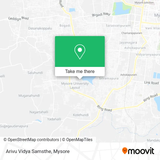 Arivu Vidya Samsthe map