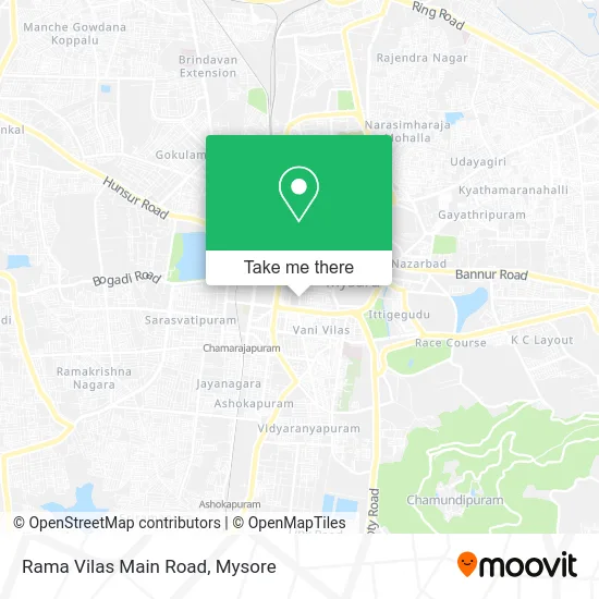 Rama Vilas Main Road map