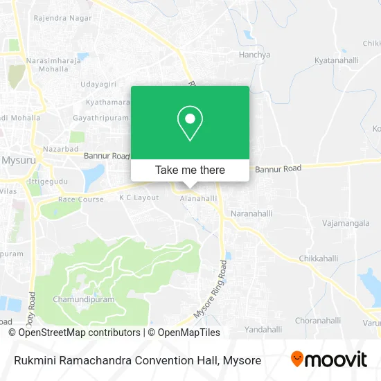 Rukmini Ramachandra Convention Hall map