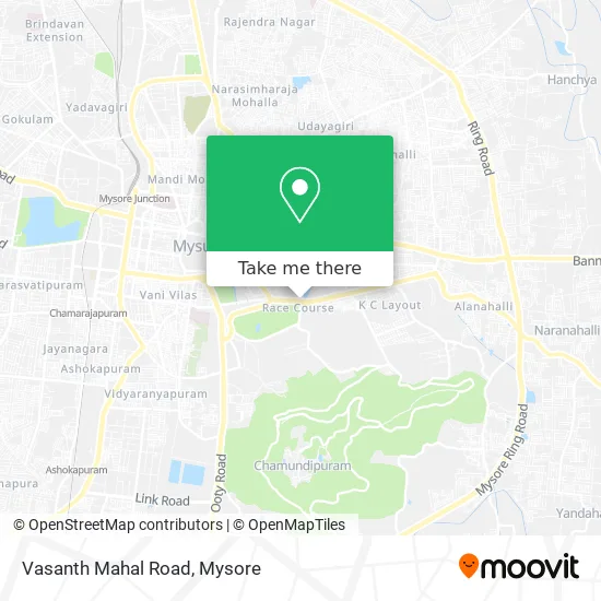 Vasanth Mahal Road map