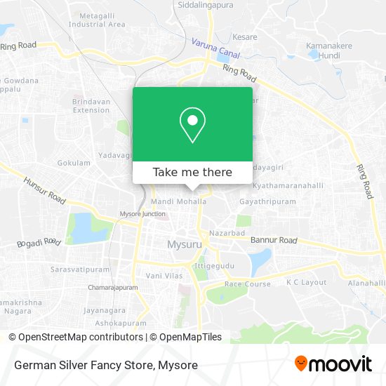 German Silver Fancy Store map