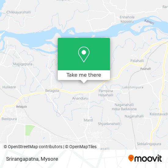 Srirangapatna map