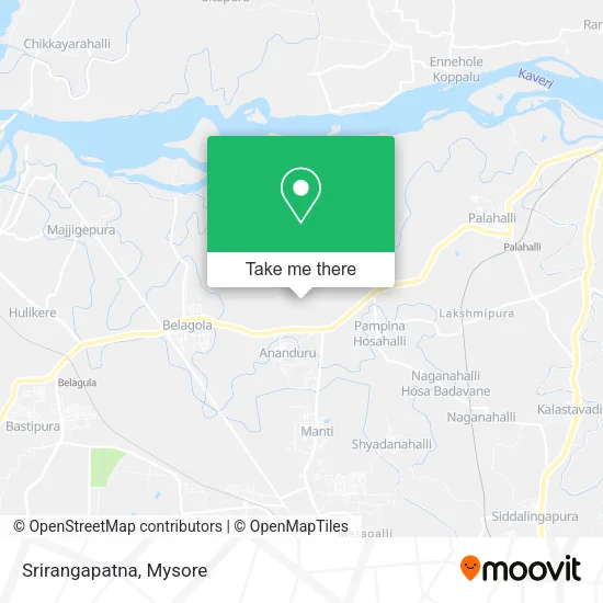 Srirangapatna map