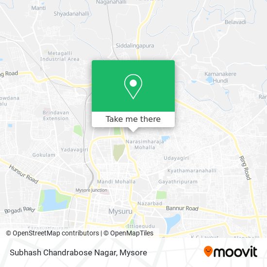 Subhash Chandrabose Nagar map