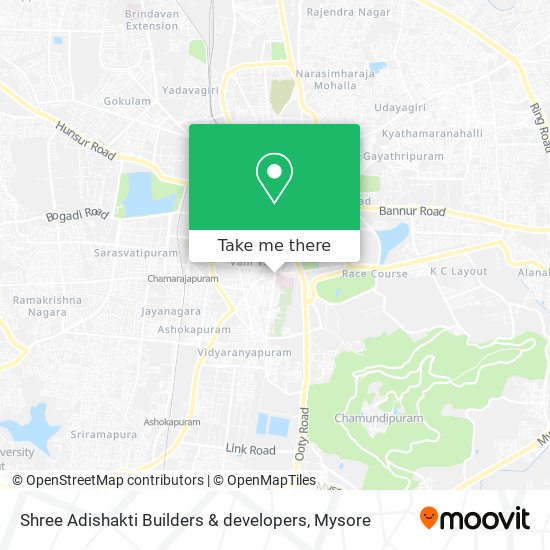 Shree Adishakti Builders & developers map