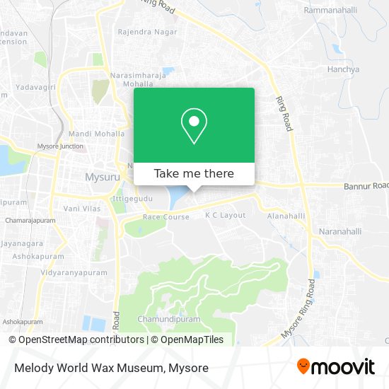 Melody World Wax Museum map