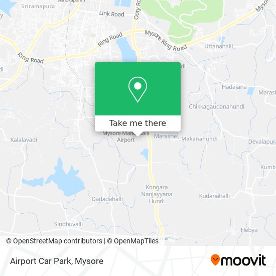 Airport Car Park map