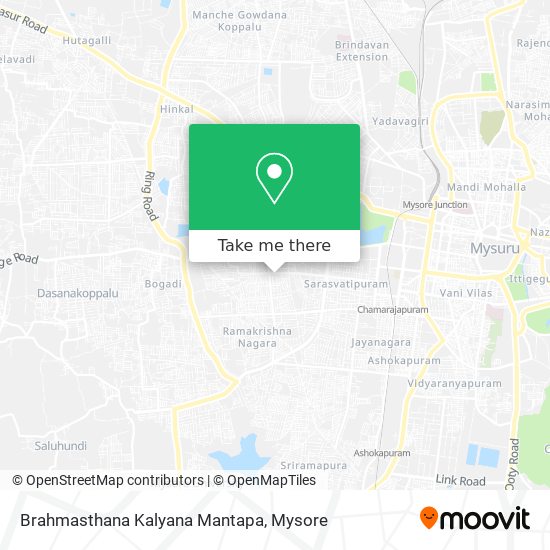 Brahmasthana Kalyana Mantapa map