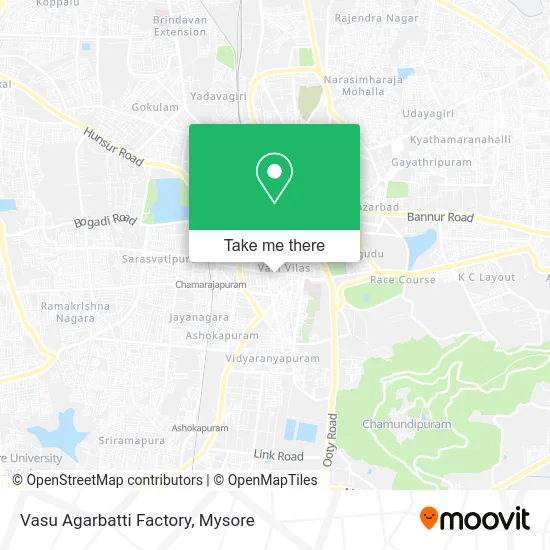 Vasu Agarbatti Factory map